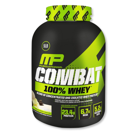 אבקת חלבון קומבט מאסל-פארם | MUSCLEPHARM COMBAT 100% WHEY